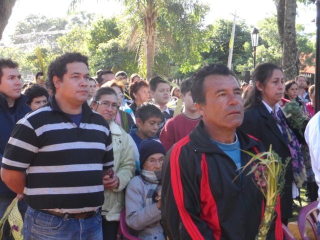 Palmsonntag in Altos 2014