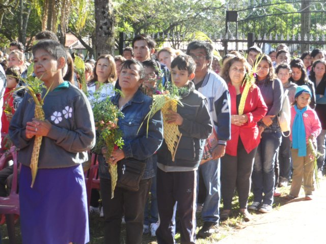 Palmsonntag in Altos 2014