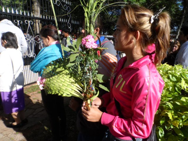 Palmsonntag in Altos 2014