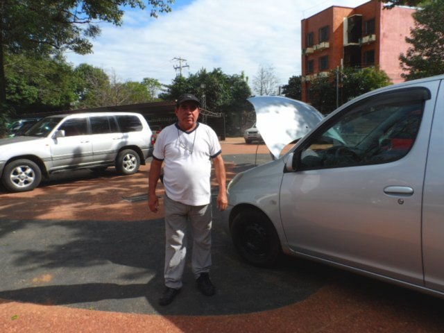 In Asuncion ein Auto gekauft