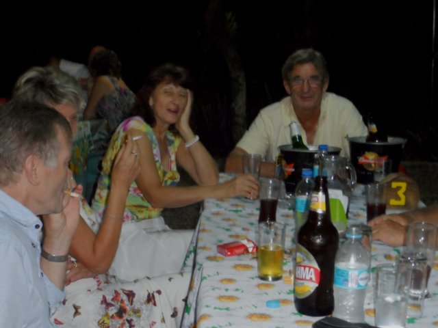 Es war wieder ein voller Erfolg, das Nudelessen