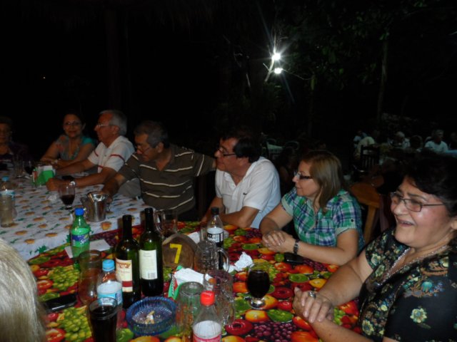 Es war wieder ein voller Erfolg, das Nudelessen