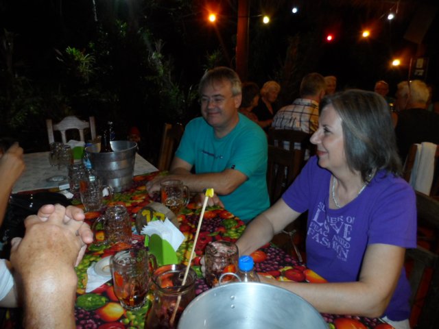 Es war wieder ein voller Erfolg, das Nudelessen