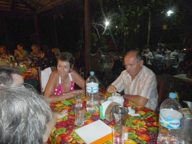 Es war wieder ein voller Erfolg, das Nudelessen