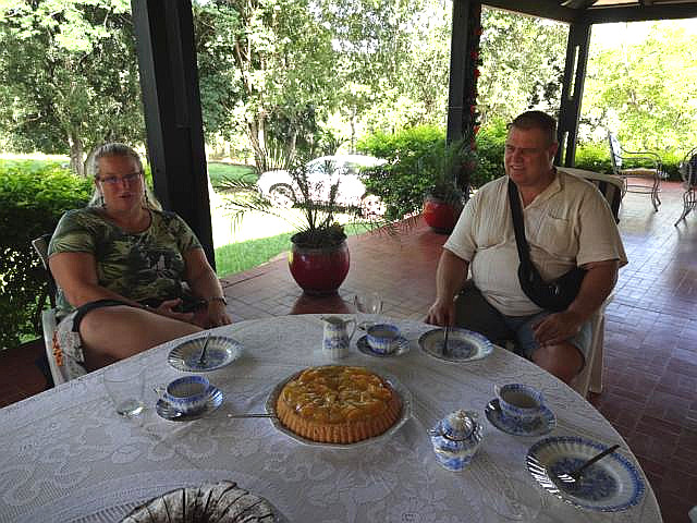 Weihnachtskaffee bei Ursula und Peter