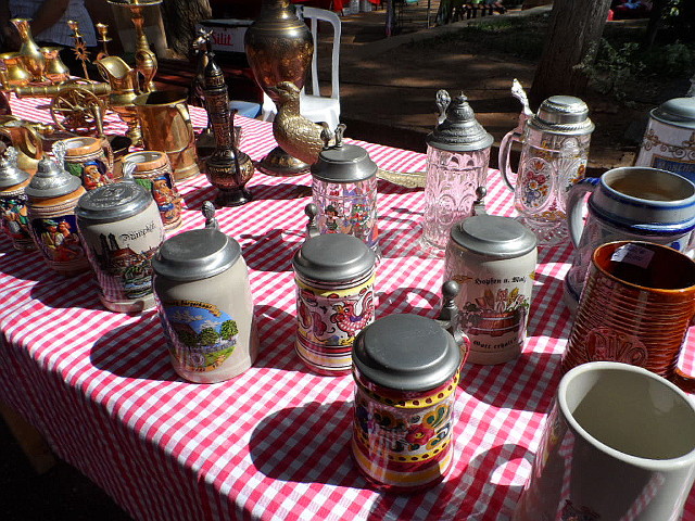 Flohmarkt auch in Caacupé