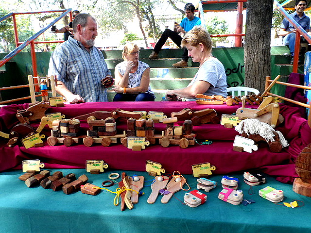 Flohmarkt auch in Caacupé