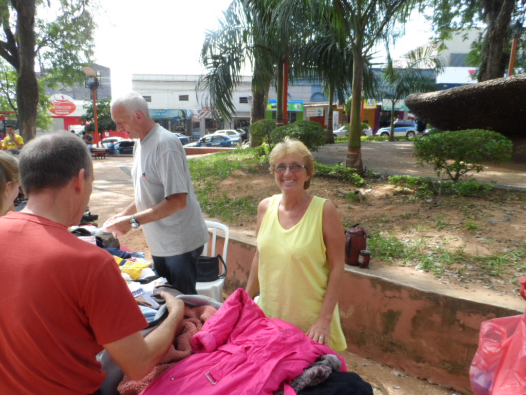 Flohmarkt auch in Caacupé