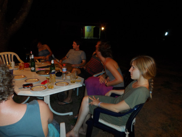 Nudlergrill und Geburtstag