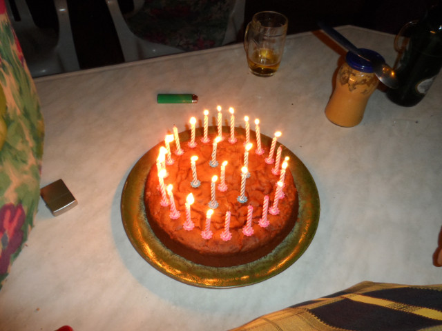 Nudlergrill und Geburtstag