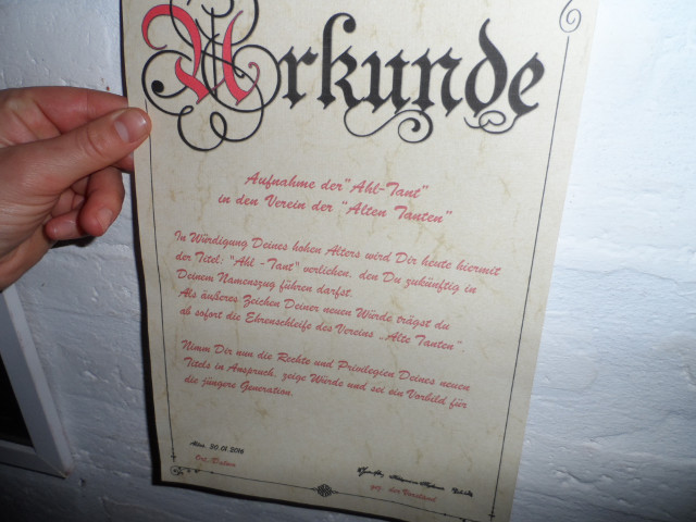 der nächste Geburtstag