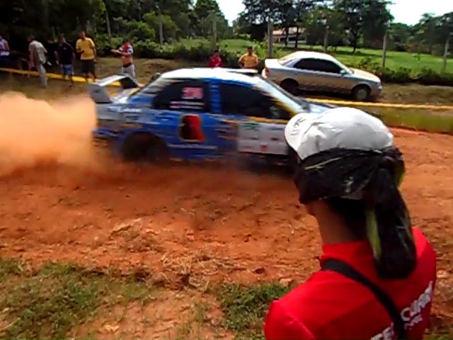 Autorallye vor unserer Tür