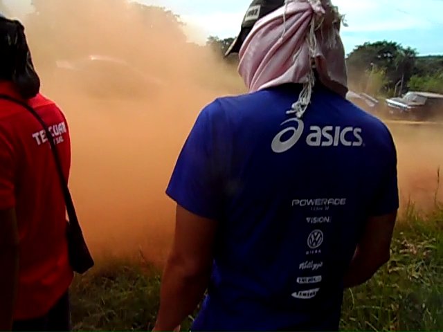 Autorallye vor unserer Tür