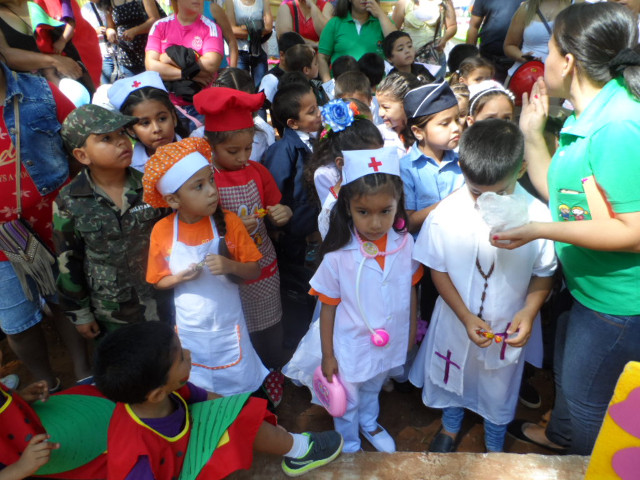 Abschlußfeier für die Vorschulkinder in Altos