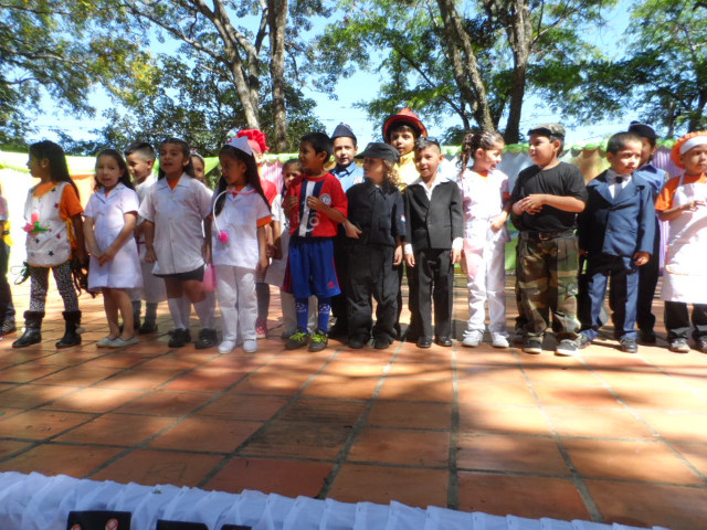 Abschlußfeier für die Vorschulkinder in Altos