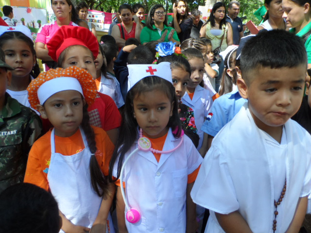 Abschlußfeier für die Vorschulkinder in Altos