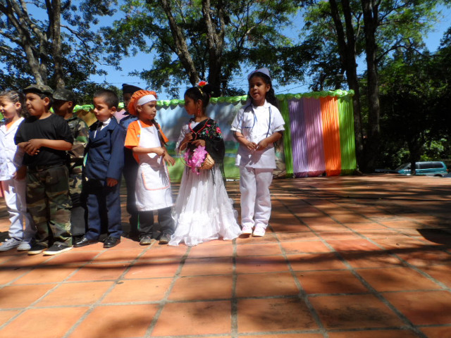 Abschlußfeier für die Vorschulkinder in Altos