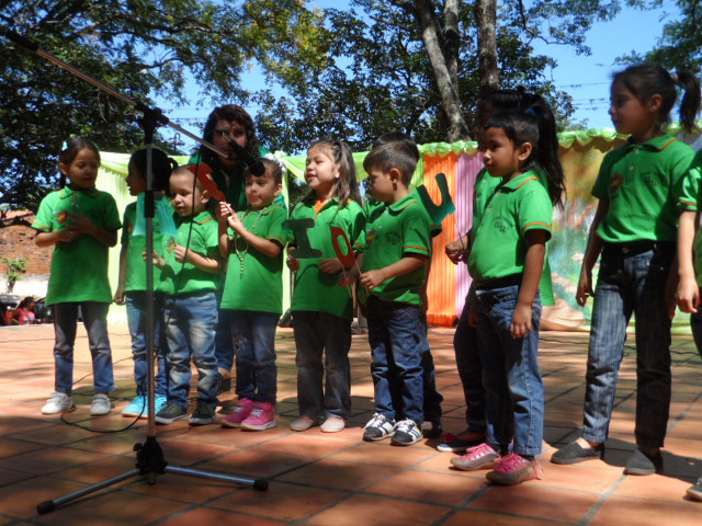 Abschlußfeier für die Vorschulkinder in Altos