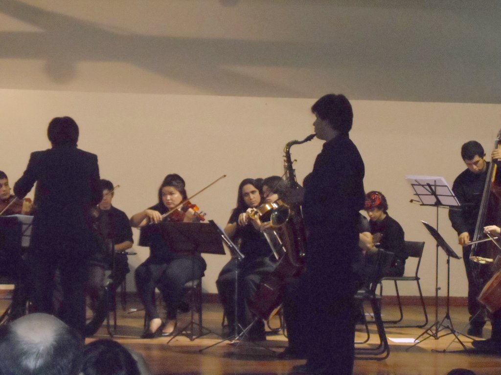 Konzert in der Bibliothek in Altos