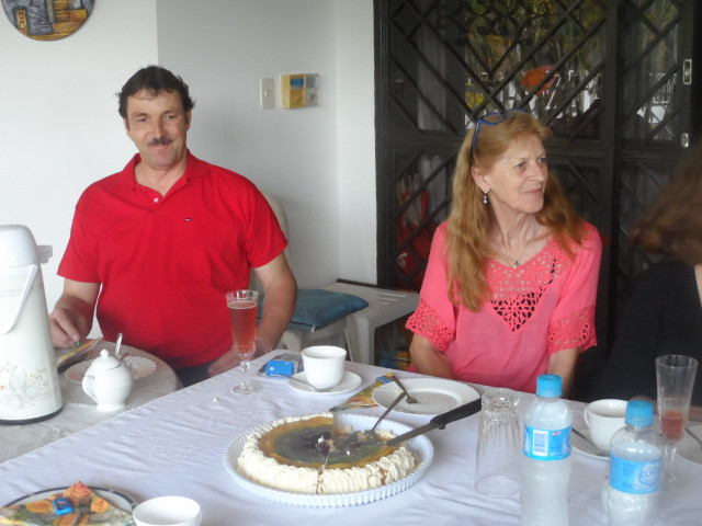 Geburtstage von Erich am Nachmittag und von Raymonde am Abend