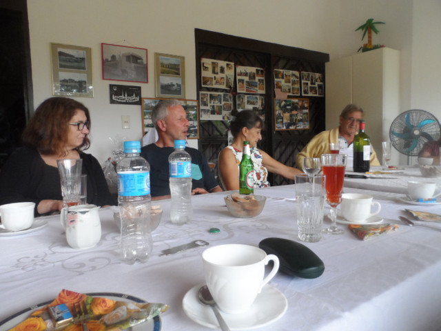 Geburtstage von Erich am Nachmittag und von Raymonde am Abend
