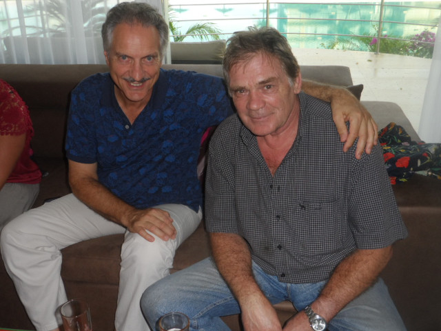 Geburtstage von Erich am Nachmittag und von Raymonde am Abend