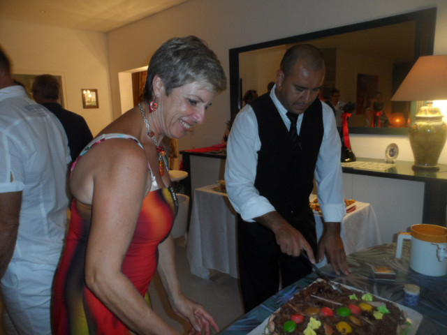 Geburtstage von Erich am Nachmittag und von Raymonde am Abend