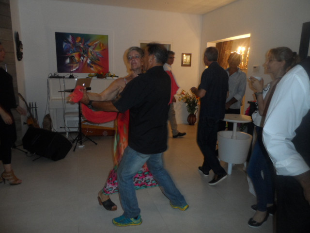 Geburtstage von Erich am Nachmittag und von Raymonde am Abend