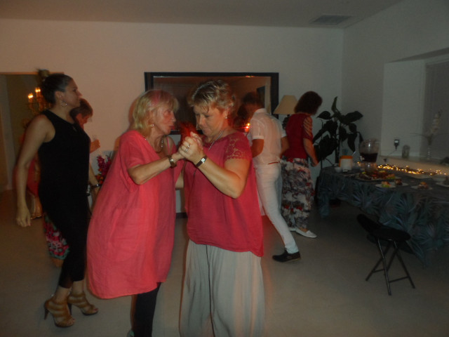 Geburtstage von Erich am Nachmittag und von Raymonde am Abend