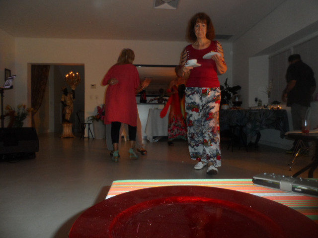 Geburtstage von Erich am Nachmittag und von Raymonde am Abend