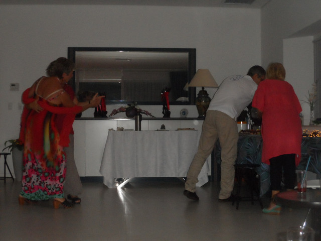 Geburtstage von Erich am Nachmittag und von Raymonde am Abend