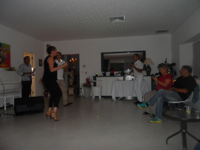 Geburtstage von Erich am Nachmittag und von Raymonde am Abend