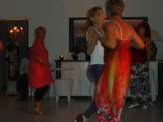 Geburtstage von Erich am Nachmittag und von Raymonde am Abend