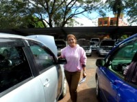 In Asuncion ein Auto gekauft