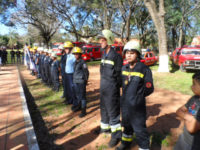 Feuerwehr (Bomberos) Vereidigung in Altos